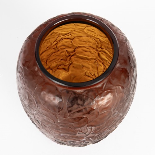 XXe siècle - 1914 René Lalique - Vase Monnaie du Pape