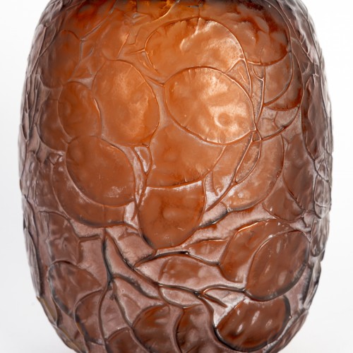 1914 René Lalique - Vase Monnaie du Pape - Art Déco