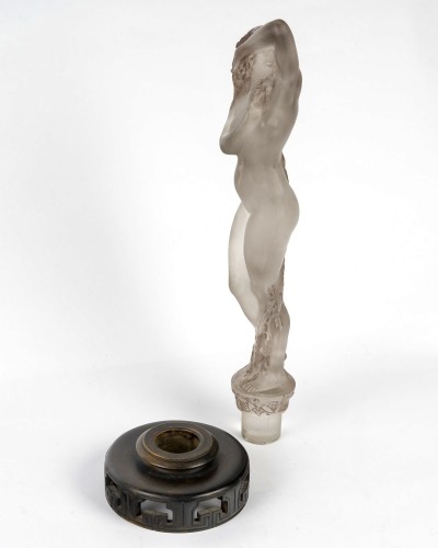 XXe siècle - 1919 René Lalique - Statuette Grande Nue Lierre