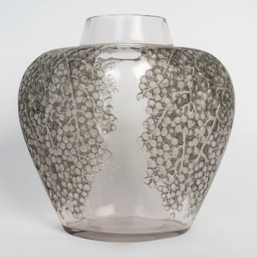 1921 René Lalique - Vase Poivre Pepper Gla - Glass & Crystal Style Art Déco