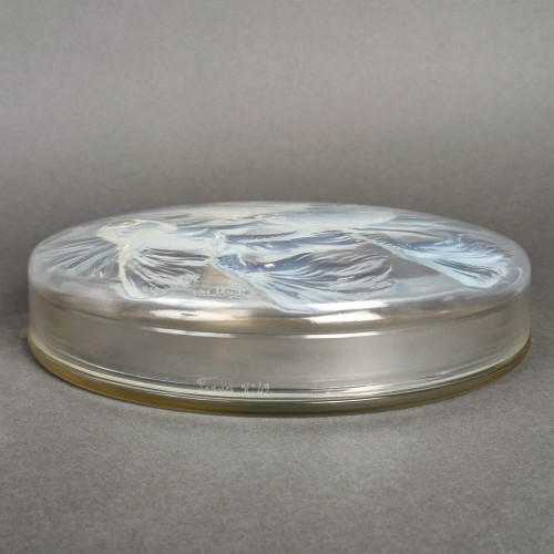 Verrerie, Cristallerie  - 1921 René Lalique - Boîte Cyprins