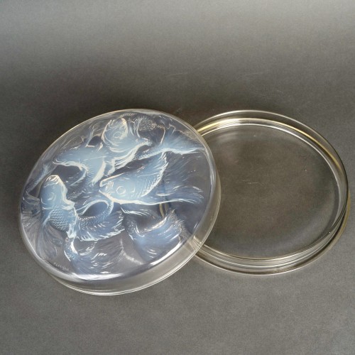 1921 René Lalique - Boîte Cyprins - BG Arts