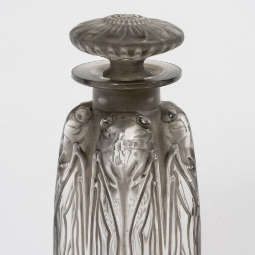 XXe siècle - 1910 René Lalique - Flacon Quatre Cigales