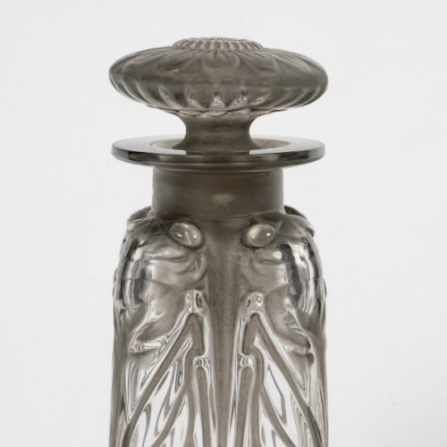 1910 René Lalique - Flacon Quatre Cigales - Art Déco