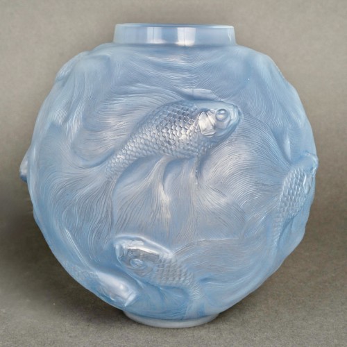 1924 René Lalique - Vase Formose - Verrerie, Cristallerie Style Art Déco