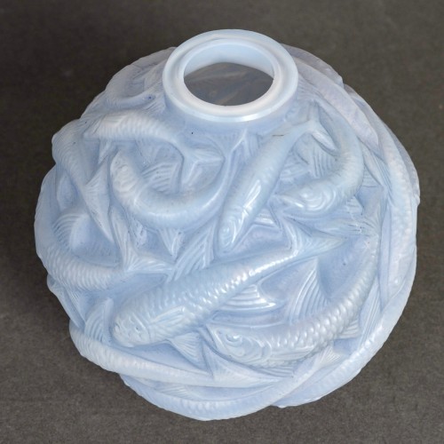 1927 René Lalique - Vase Oléron - BG Arts
