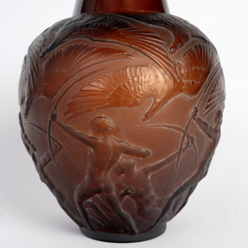 1921 René Lalique - Vase Archers - BG Arts