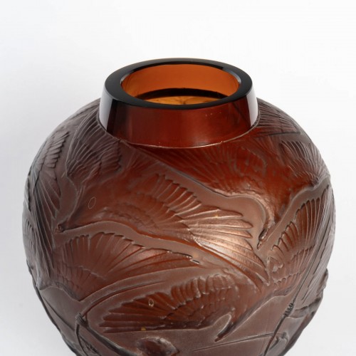 XXe siècle - 1921 René Lalique - Vase Archers