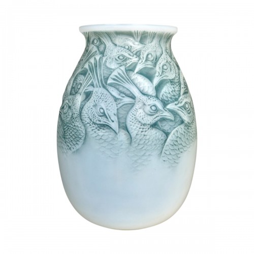 1928 René Lalique - Vase Borromée