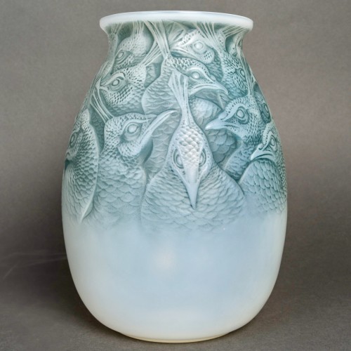 1928 René Lalique - Vase Borromée - Verrerie, Cristallerie Style Art Déco
