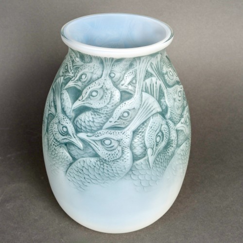 Verrerie, Cristallerie  - 1928 René Lalique - Vase Borromée