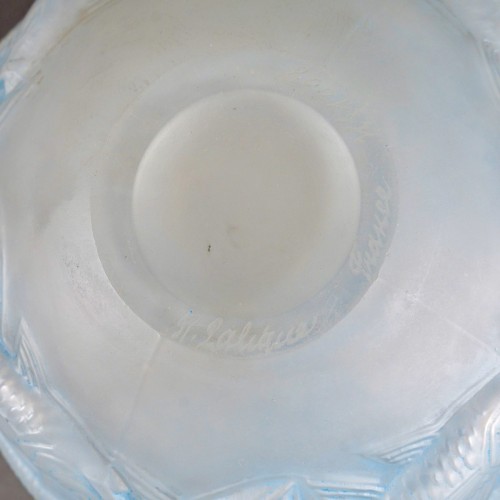 1927 René Lalique - Vase Oléron - BG Arts