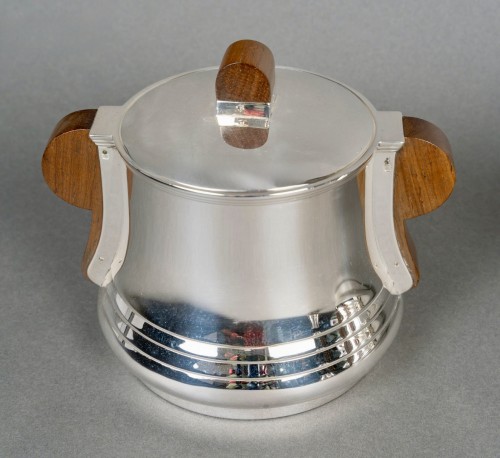 Antiquités - 1930 Jean E. Puiforcat - Art Deco Modernist Tea Coffee Set Sterling Silver 