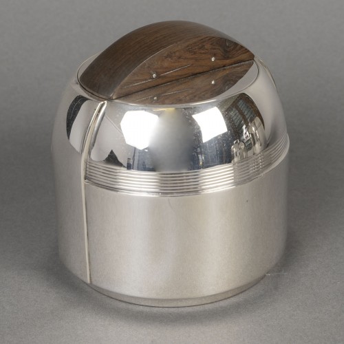 Jean E. Puiforcat - Art Deco Modernist Solid Silver Tea And Coffee Set - Art Déco