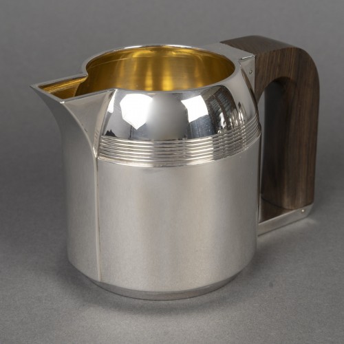 Antiquités - Jean E. Puiforcat - Art Deco Modernist Solid Silver Tea And Coffee Set