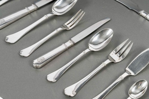 Argenterie et Arts de la table  - Puiforcat - Ménagère Richelieu Argent Massif - 112 Pièces