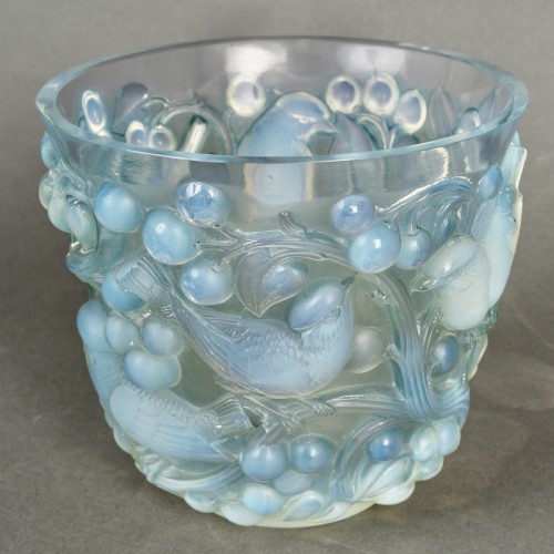 1927 René Lalique - Vase Avallon - BG Arts