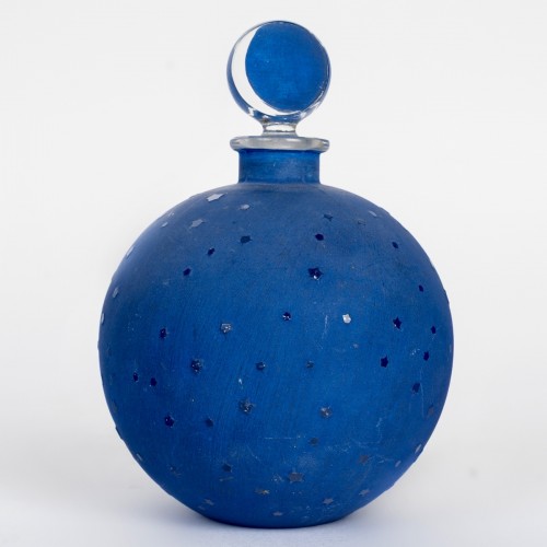 1924 René Lalique - Flacon Dans La Nuit Verre pour Worth - Verrerie, Cristallerie Style Art Déco