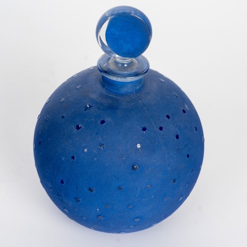 Verrerie, Cristallerie  - 1924 René Lalique - Flacon Dans La Nuit Verre pour Worth