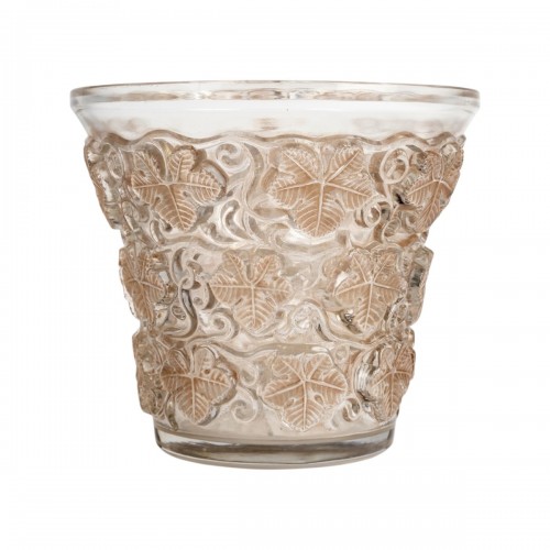 1938 René Lalique - Vase Seau à Champagne Reims