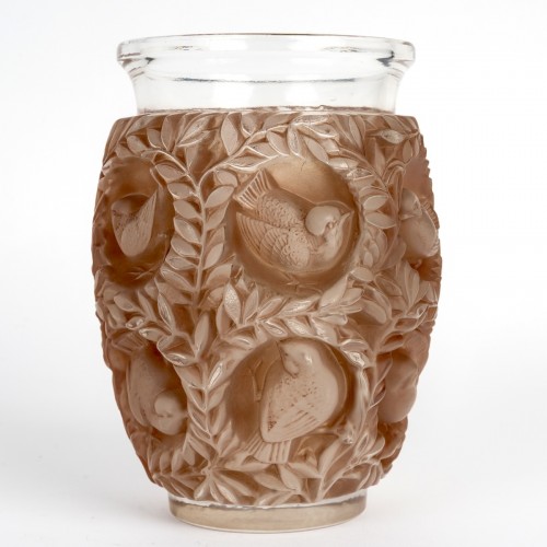 1939 René Lalique - Vase Bagatelle - Verrerie, Cristallerie Style Art Déco