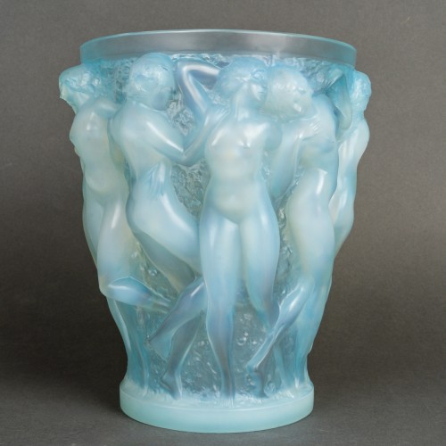 20th century - 1927 René Lalique - Vase Bacchantes 