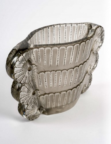 Glass & Crystal  - 1937 René Lalique - Art Deco Jaffa Vase