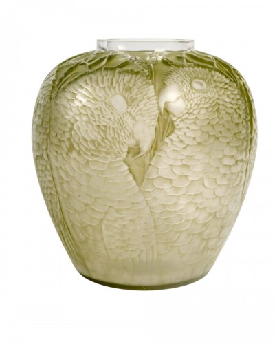 1927 René Lalique - Vase Alicante