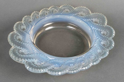 1944 René Lalique - Bowl Planter Auriac - Glass & Crystal Style Art Déco