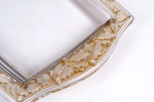 1943 René Lalique - Centerpiece Planter Chene Oak - 