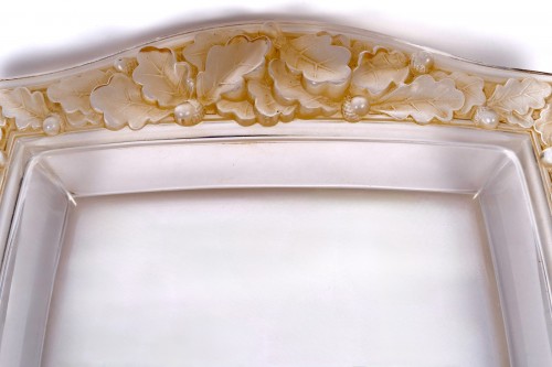 1943 René Lalique - Centerpiece Planter Chene Oak - Art Déco