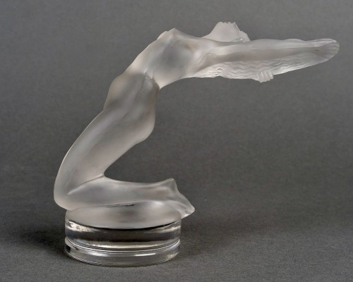 1931 René Lalique - Car Mascot Hood Ornament Chrysi  - Glass & Crystal Style Art Déco