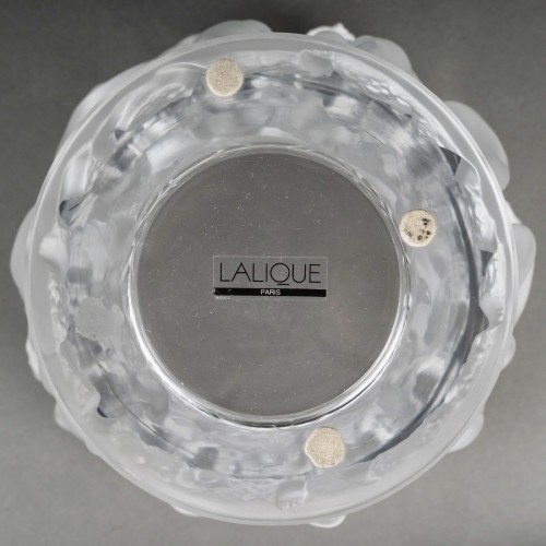 Art Déco - Lalique France - Vase Bacchantes