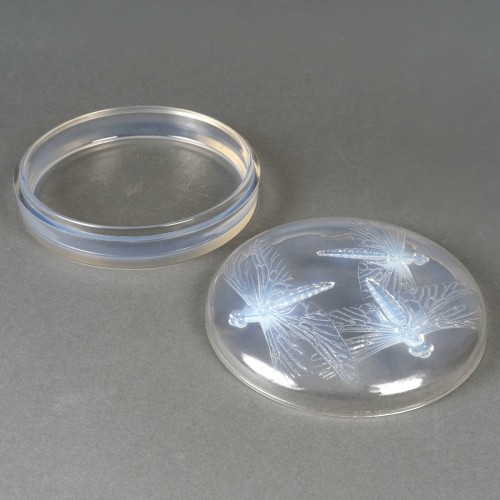 Verrerie, Cristallerie  - 1921 René Lalique - Boîte Libellules