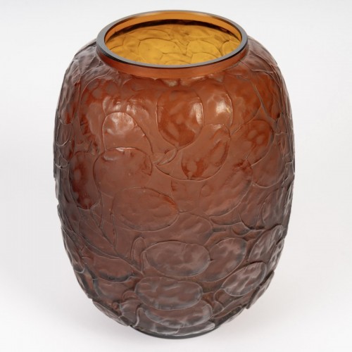 Verrerie, Cristallerie  - 1914 René Lalique - Vase Monnaie Du Pape