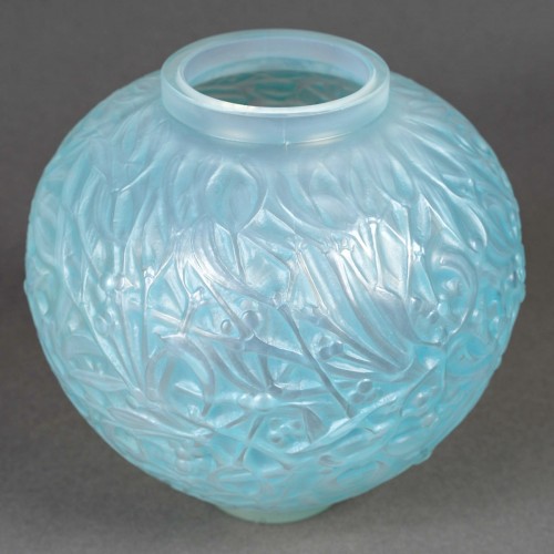 1920 René Lalique - Vase Gui Mistletoe - Glass & Crystal Style Art Déco