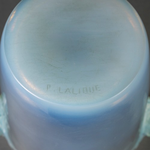 1926 René Lalique - Vase Chamarande - Art Déco