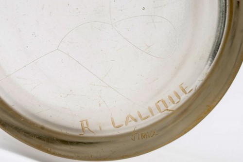 20th century - 1926 René Lalique - Vase Chamarande