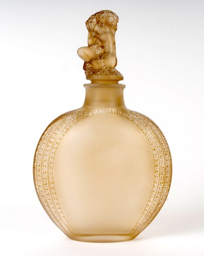 1928 René Lalique - Perfume Bottle Myosotis No1 - Glass & Crystal Style Art Déco