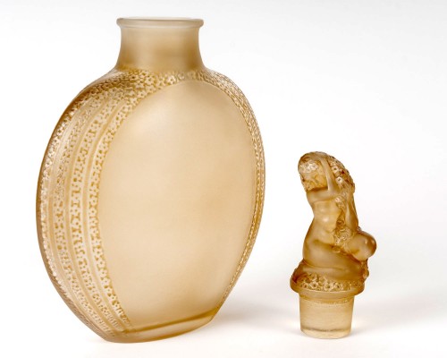 1928 René Lalique - Perfume Bottle Myosotis No1 - 