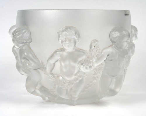 Glass & Crystal  - Lalique France - Vase Luxembourg