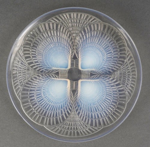 1924 René Lalique - Set Of Plates And Bowls "Coquilles"  - Art Déco