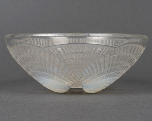 1924 René Lalique - Set Of 12 Coquilles Bowls - Glass & Crystal Style Art Déco