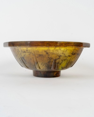 François-emile Decorchemont - Art Deco Bowl Glass - Glass & Crystal Style Art Déco