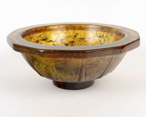 Glass & Crystal  - François-emile Decorchemont - Art Deco Bowl Glass