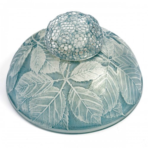 1924 René Lalique - Inkwell Cernay Inkwell - Glass & Crystal Style Art Déco
