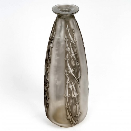 1912 René Lalique Vase Quatre Groupes De Lézards Lizards - Glass & Crystal Style Art nouveau