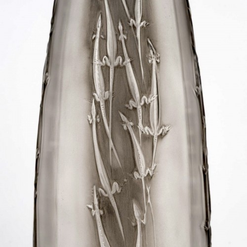 1912 René Lalique Vase Quatre Groupes De Lézards Lizards - 