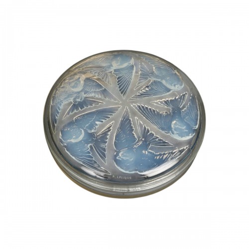 1921 René Lalique - Boîte Mésanges