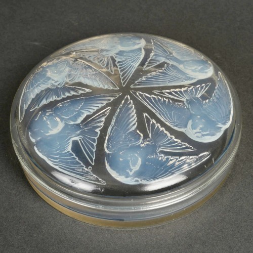 Verrerie, Cristallerie  - 1921 René Lalique - Boîte Mésanges